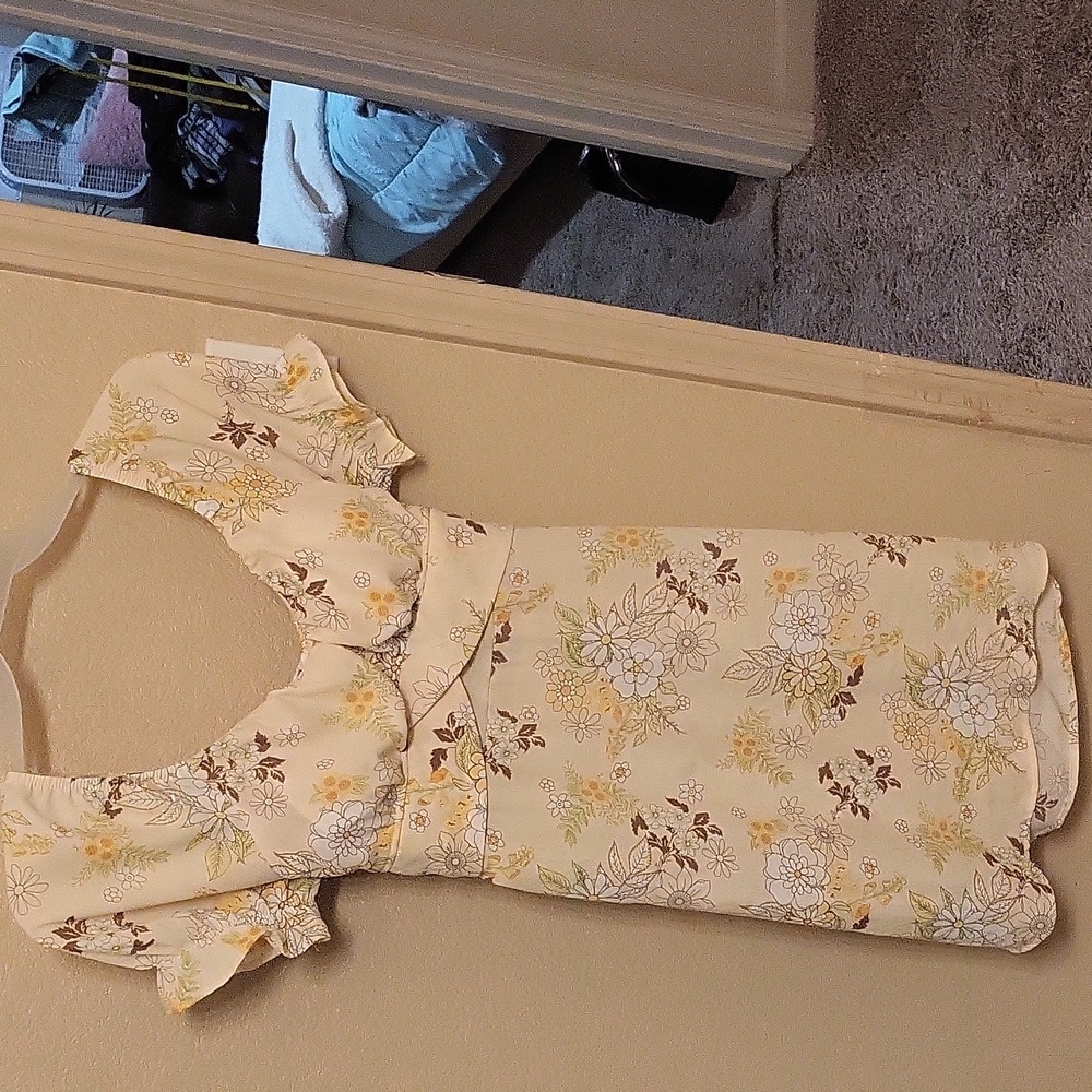Floral summer dress